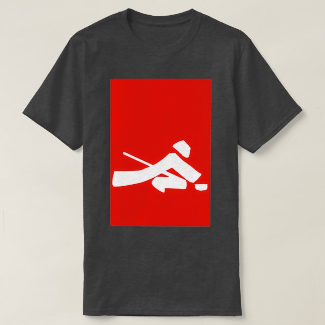 T-shirt Pékin 2022 Curling 3 (Design devant)