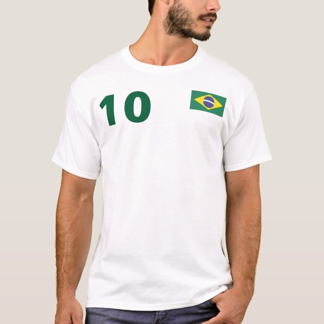 T-shirt Pele - Dieu du football (Devant)