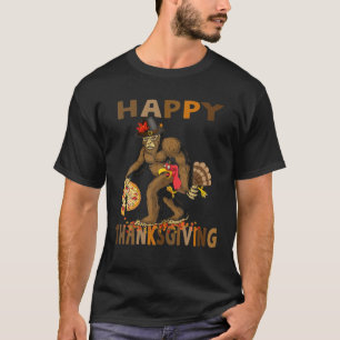 T-shirt Pèlerin de Bigfoot Turquie Bon thanksgiving Citrou