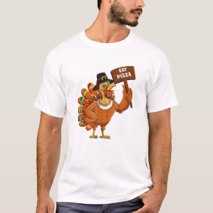 T-shirt Pèlerin Mange Pizza Vega adulte