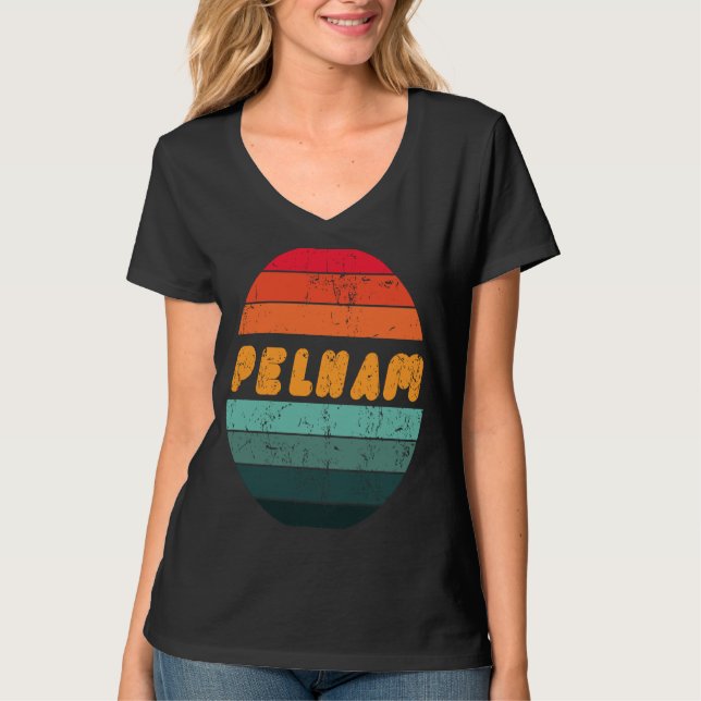 T-shirt Pelham Alabama Plump Sunset 1 (Devant)
