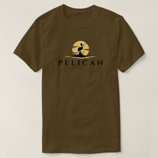 T-shirt pélican (Design devant)