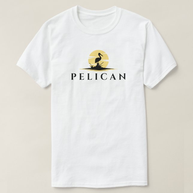 T-shirt pélican (Design devant)