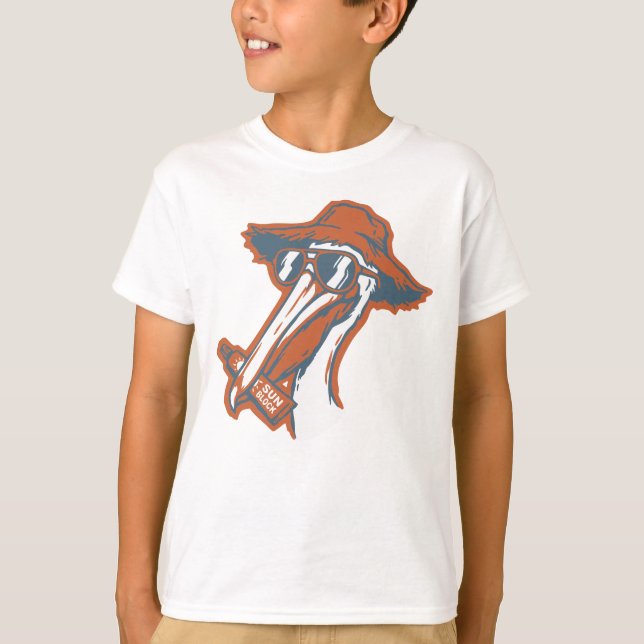 T-shirt Pélican à l'abri du soleil (Devant)