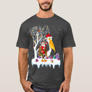 T-shirt Pelican Bird Lover Xmas