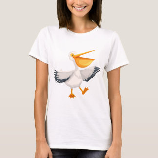 T-shirt Pélican de bande dessinée
