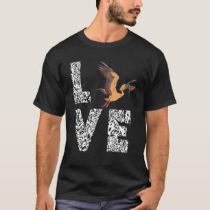 T-shirt Pelican Love Leopard Pelican Bird Animal Tropical