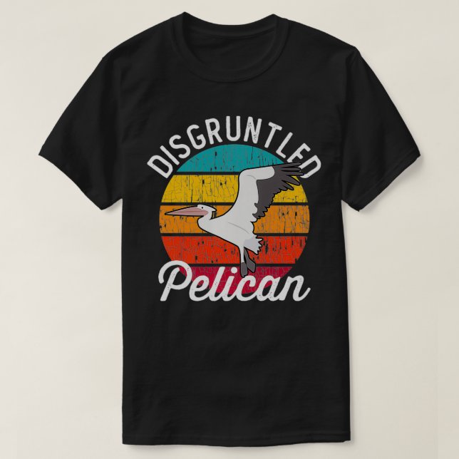 T-shirt Pelican Premium mécontent  (Design devant)