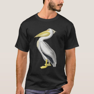 T-shirt Pélican Vintage Bird Graphic Tee White Pel
