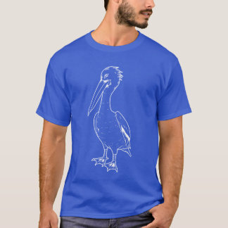 T-shirt Pelikan Silhouette Bird Water bird animals pelican