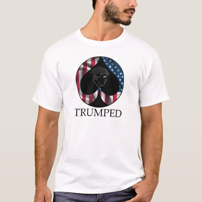 T-shirt Pelle de Donald Trump Trumped (Devant)