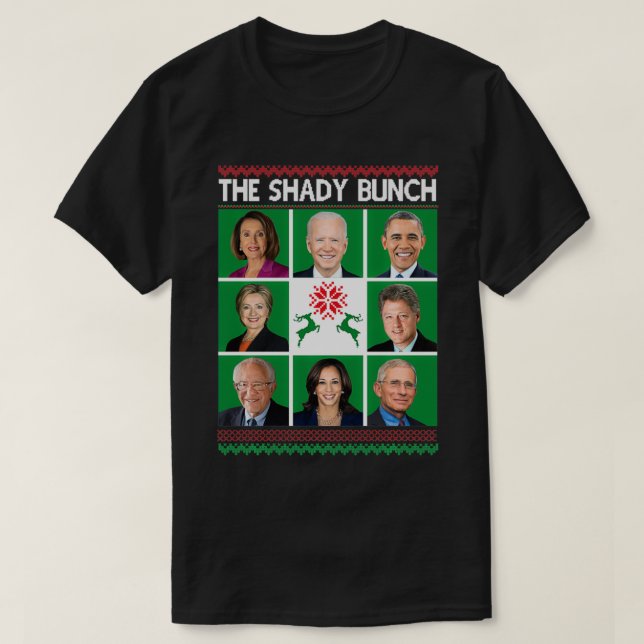 T-shirt Pelosi Biden Obama Kamala Ugly Chr (Design devant)