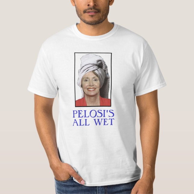 T-SHIRT PELOSI TOUT HUMIDES (Devant)