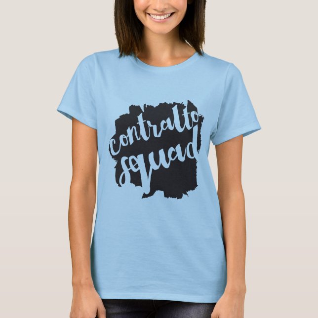 T-shirt peloton de contralto (Devant)