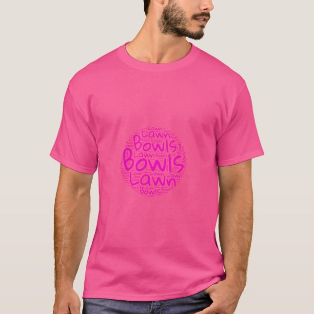 T-shirt Pelouse Bowles - Rose (Devant)