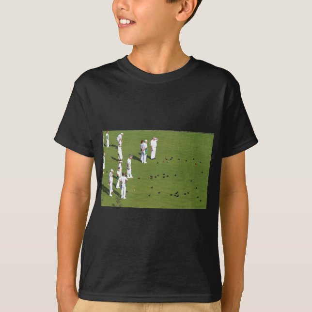 T-shirt Pelouse Bowls Angleterre (Devant)