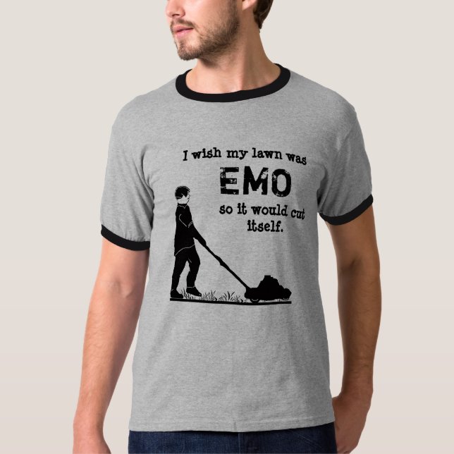 T-shirt Pelouse d'Emo (Devant)