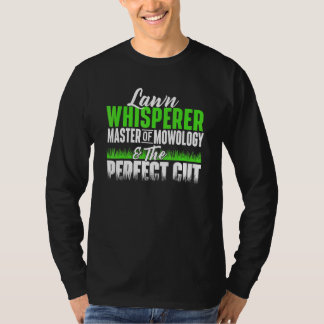 T-shirt Pelouse Whisperer Maître De Mowologie Jardinage Pe
