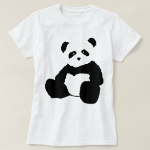 T-shirt peluche de panda