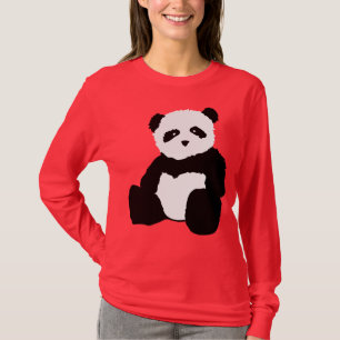 T-shirt peluche de panda