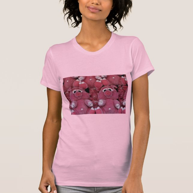 T-shirt Peluches au parc d'attractions (Devant)