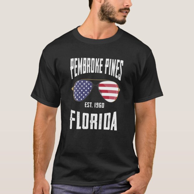 T-shirt Pembroke Pines (Devant)