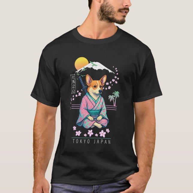 T-shirt Pembroke Welsh Corgi (Devant)