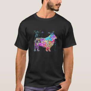 T-shirt Pembroke Welsh Corgi Chien Coloré Pembroke Welsh C