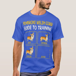 T-shirt Pembroke Welsh Corgi Guide D'Entraînement Chien