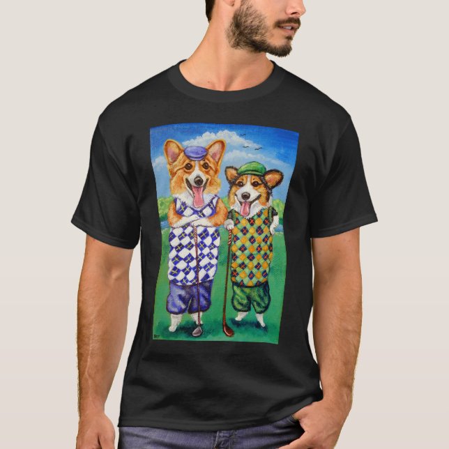T-shirt Pembroke Welsh Corgi T shirt (Devant)