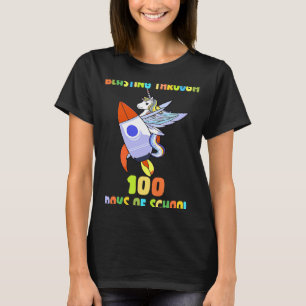 T-shirt Pendant 100 Jours D'École Rainbow Unicor
