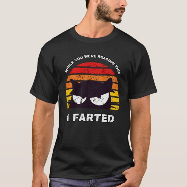 T-shirt PENDANT QUE VOUS LISIEZ CECI, J'AI FERMÉ Sneaky Ca (Devant)