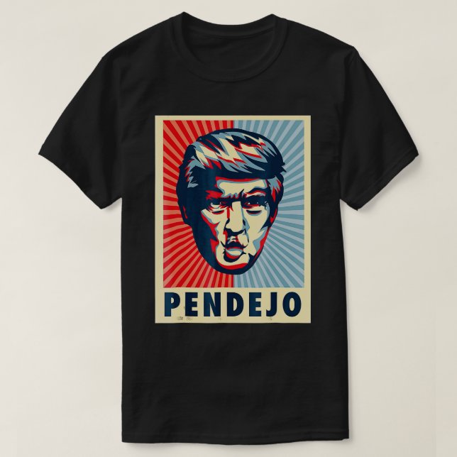 T-shirt Pendejo Antirump Funny Antirump  (Design devant)