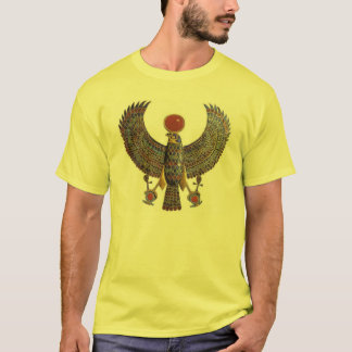 T-shirt Pendentif de faucon de Hru