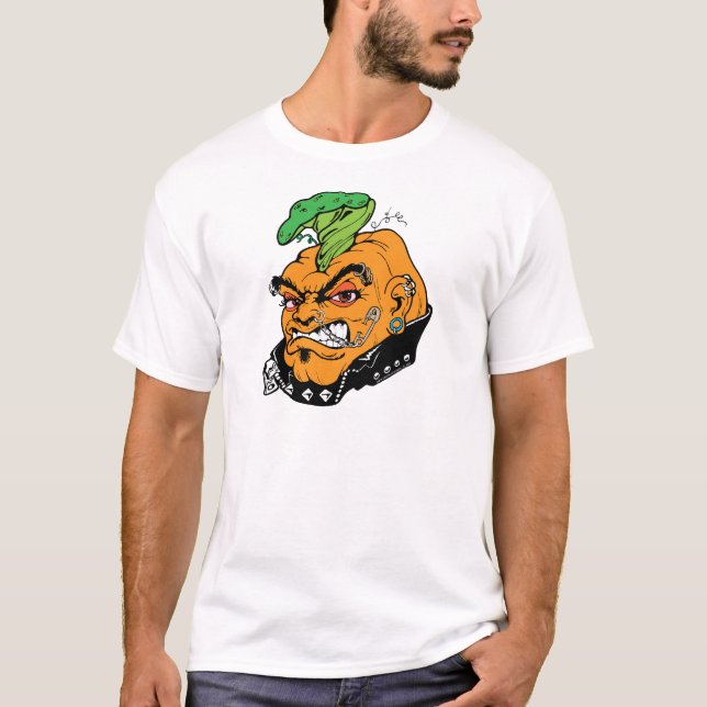 T-shirt Pendkine d'Halloween ! (Devant)