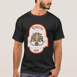T-shirt Pendleton OR Totem de Thunderbird Nord-Ouest Pacif