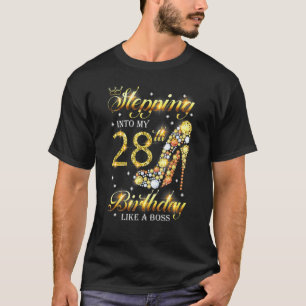 T-shirt Pénétrer Dans Mon 28E Anniversaire Comme Un Annive
