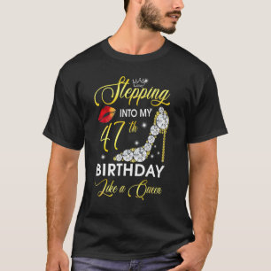 T-shirt Pénétrer Dans Mon 47e Anniversaire Comme Un Annive