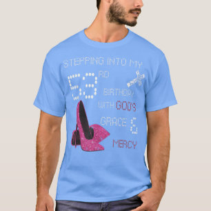 T-shirt Pénétrer Dans Mon 53E Anniversaire Avec Dieux Grac