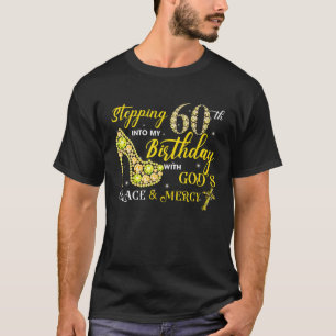 T-shirt Pénétrer Dans Mon 60E Anniversaire Avec La Grace M