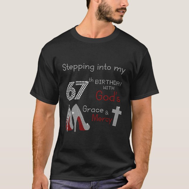 T-shirt Pénétrer Dans Mon 67E Anniversaire Don De Tee Pour (Devant)
