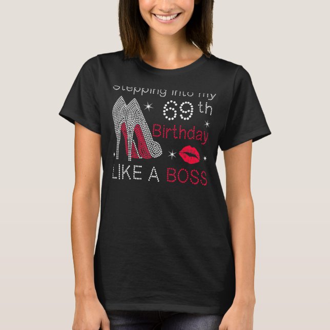 T-shirt Pénétrer Dans Mon 69e Anniversaire Comme Un Annive (Devant)