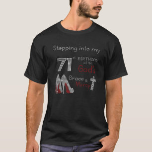 T-shirt Pénétrer Dans Mon 71E Anniversaire Don De Tee Po