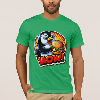 T-SHIRT PENGUIN AIME CHEESEBURGER 3