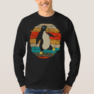 T-shirt Penguin Antarctique Zoo Oiseau Retro Penguin