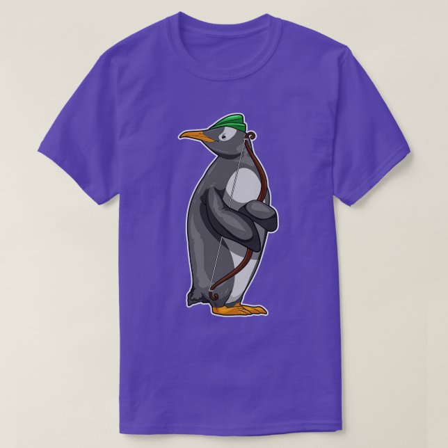 T-shirt Penguin Archer Bow (Design devant)