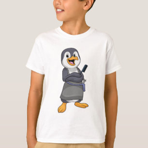 T-shirt Penguin en coiffure avec peigne