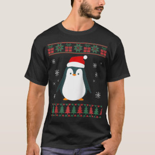 T-shirt Penguin Lover Xmas Ugly Penguin Christmas Sweater