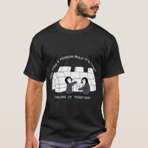 T-shirt Penguin Papa plaisante Tee
