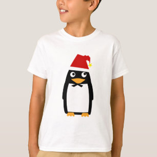 T-shirt Penguin_santaHat